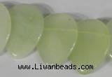 CTD05 Top drilled 22*30mm flat teardrop New jade beads