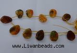 CTD2565 15.5 inches 18*25mm - 30*40mm freeform agate beads