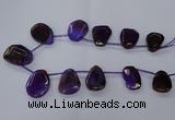 CTD2566 15.5 inches 18*25mm - 30*40mm freeform agate beads