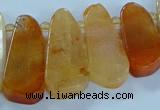 CTD2700 15.5 inches 10*25mm - 18*50mm freeform agate beads