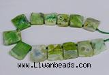 CTD2836 Top drilled 25*30mm - 35*45mm freeform agate beads