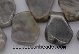 CTD306 Top drilled 15*20mm - 20*25mm freeform labradorite beads