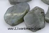 CTD333 Top drilled 15*20mm - 25*30mm freeform labradorite beads