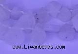 CTD3855 Top drilled 6*8mm - 10*12mm freeform moonstone beads