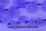 CTD3858 Top drilled 8*10mm - 12*15mm freeform blue lace agate beads