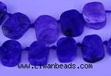 CTD3888 Top drilled 10*14mm - 11*15mm freeform charoite beads