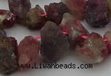 CTD440 Top drilled 8*12mm - 13*18mm nuggets tourmaline beads