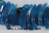 CTD722 Top drilled 12*25mm - 14*40mm wand agate gemstone beads