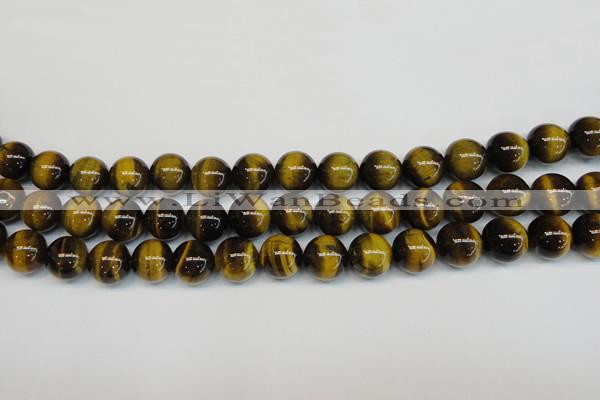 CTE1218 15.5 inches 6mm round AB+ grade yellow tiger eye beads