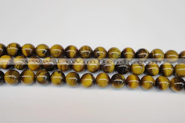 CTE1312 15.5 inches 10mm round B grade yellow tiger eye beads