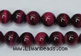 CTE137 15.5 inches 10mm round dyed tiger eye gemstone beads