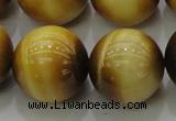 CTE1407 15.5 inches 18mm round golden tiger eye beads wholesale