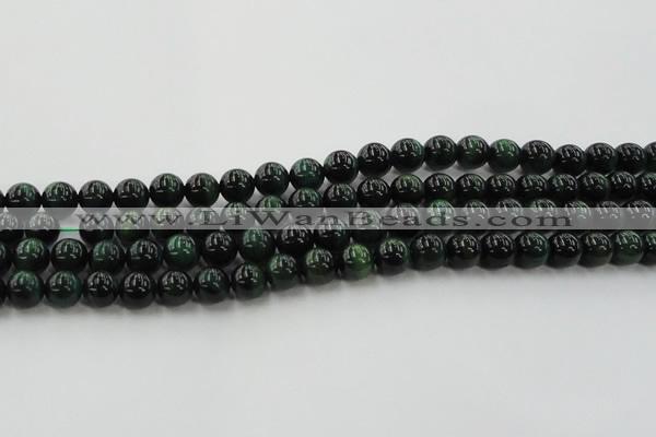 CTE1493 15.5 inches 10mm round green tiger eye beads wholesale