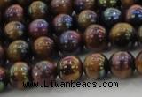 CTE1501 15.5 inches 6mm round AB-color yellow tiger eye beads