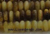 CTE1511 15.5 inches 4*8mm rondelle golden tiger eye beads