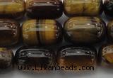 CTE1595 15.5 inches 10*15mm drum yellow tiger eye beads