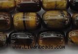 CTE1596 15.5 inches 12*16mm drum yellow tiger eye beads