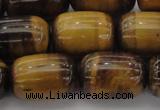 CTE1598 15.5 inches 15*20mm drum yellow tiger eye beads