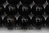 CTE1606 15.5 inches 16mm round AB grade black tiger eye beads