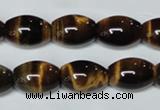 CTE161 15.5 inches 12*20mm rice yellow tiger eye gemstone beads