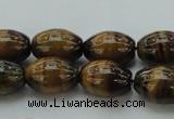 CTE1700 15.5 inches 10*14mm rice yellow tiger eye beads