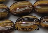 CTE1718 15.5 inches 18*25mm oval yellow tiger eye beads wholesale