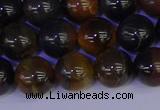 CTE1804 15.5 inches 12mm round blue iron tiger beads wholesale