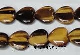 CTE183 15.5 inches 18*18mm heart yellow tiger eye gemstone beads