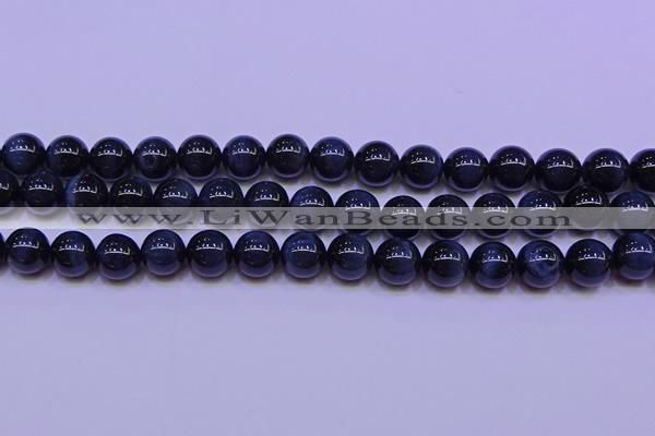 CTE1853 15.5 inches 10mm round blue tiger eye beads wholesale