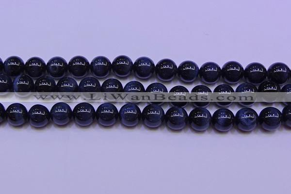 CTE1854 15.5 inches 12mm round blue tiger eye beads wholesale