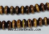 CTE195 15.5 inches 6*10mm rondelle yellow tiger eye gemstone beads