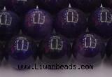 CTE1955 15.5 inches 14mm round purple tiger eye beads wholesale