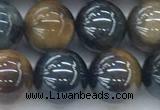 CTE2087 15.5 inches 10mm round AB-color blue & yellow tiger eye beads