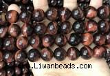 CTE2174 15.5 inches 16mm round red tiger eye beads wholesale