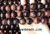 CTE2188 15.5 inches 20mm round red tiger eye gemstone beads