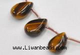 CTE25 teardrop 18*25mm yellow tiger eye beads Wholesale