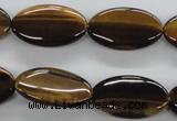 CTE302 15.5 inches 15*25mm oval yellow tiger eye gemstone beads