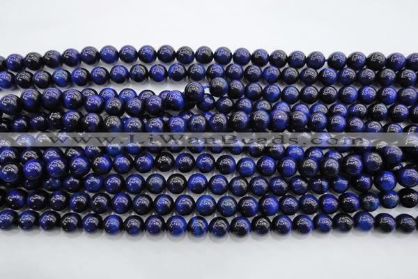 CTE415 15.5 inches 6mm round blue tiger eye beads wholesale