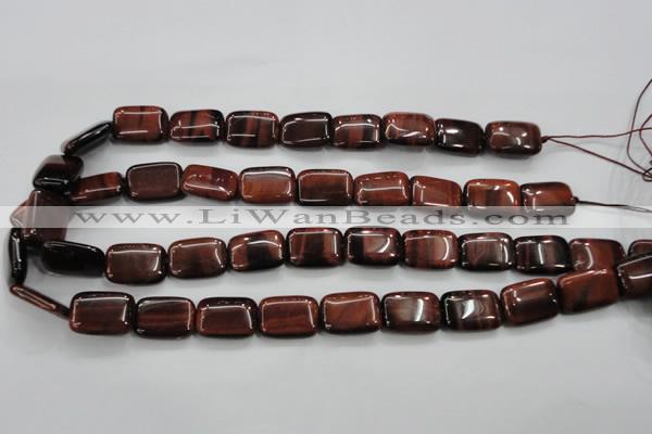 CTE56 15.5 inches 13*18mm rectangle red tiger eye gemstone beads