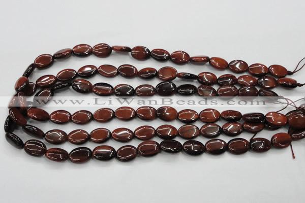 CTE58 15.5 inches 12*16mm oval red tiger eye gemstone beads