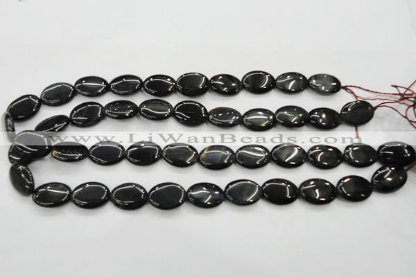 CTE73 15.5 inches 10*14mm oval blue tiger eye gemstone beads