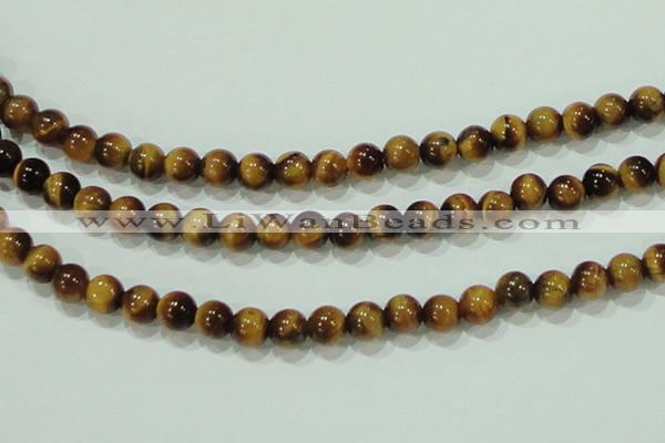 CTG02 15.5 inches 4mm round tiny tigers eye beads wholesale