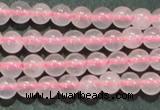 CTG07 15.5 inches 3mm round tiny rose quartz beads wholesale