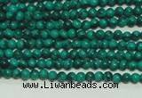 CTG101 15.5 inches 2mm round tiny synthetic malachite beads wholesale