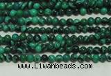 CTG102 15.5 inches 2mm round tiny synthetic malachite beads wholesale