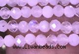 CTG1028 15.5 inches 2mm faceted round tiny white moonstone beads