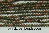 CTG104 15.5 inches 2mm round tiny unakite gemstone beads wholesale