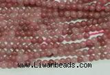 CTG110 15.5 inches 2mm round tiny rhodochrosite gemstone beads wholesale