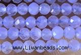 CTG1303 15.5 inches 2mm faceted round blue lace agate beads wholesale