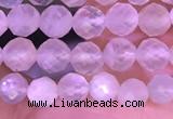 CTG1352 15.5 inches 4mm faceted round white moonstone beads